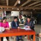 Hội nông dân xã đến kiểm tra Tổ TK&VV, tổ chức kiểm tra, giám sát hoạt động tín dụng chính sách tại bản Xuân Thành, xã Sơn Thủy.